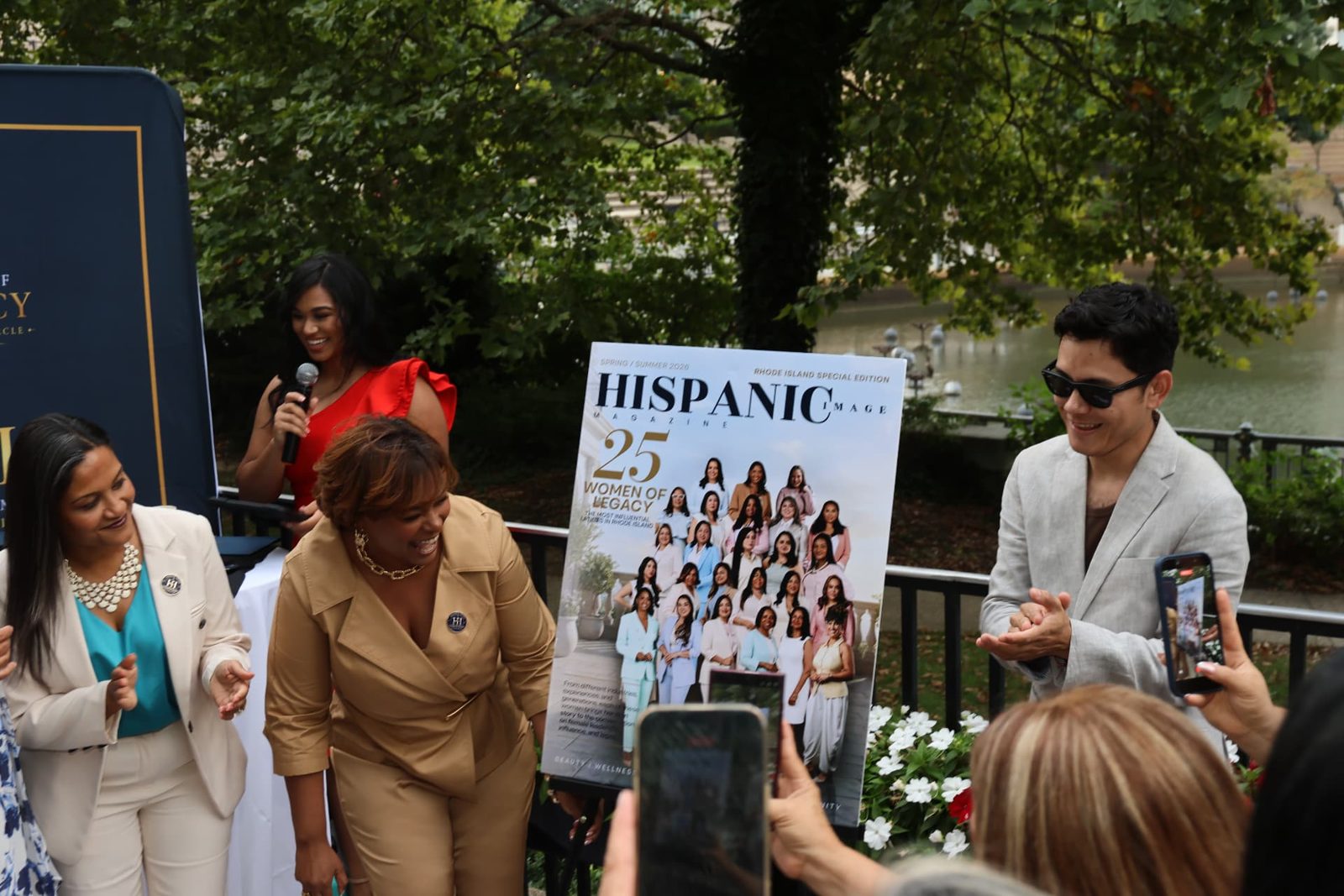 The Spring/Summer 2026 cover unveiled at the launch event