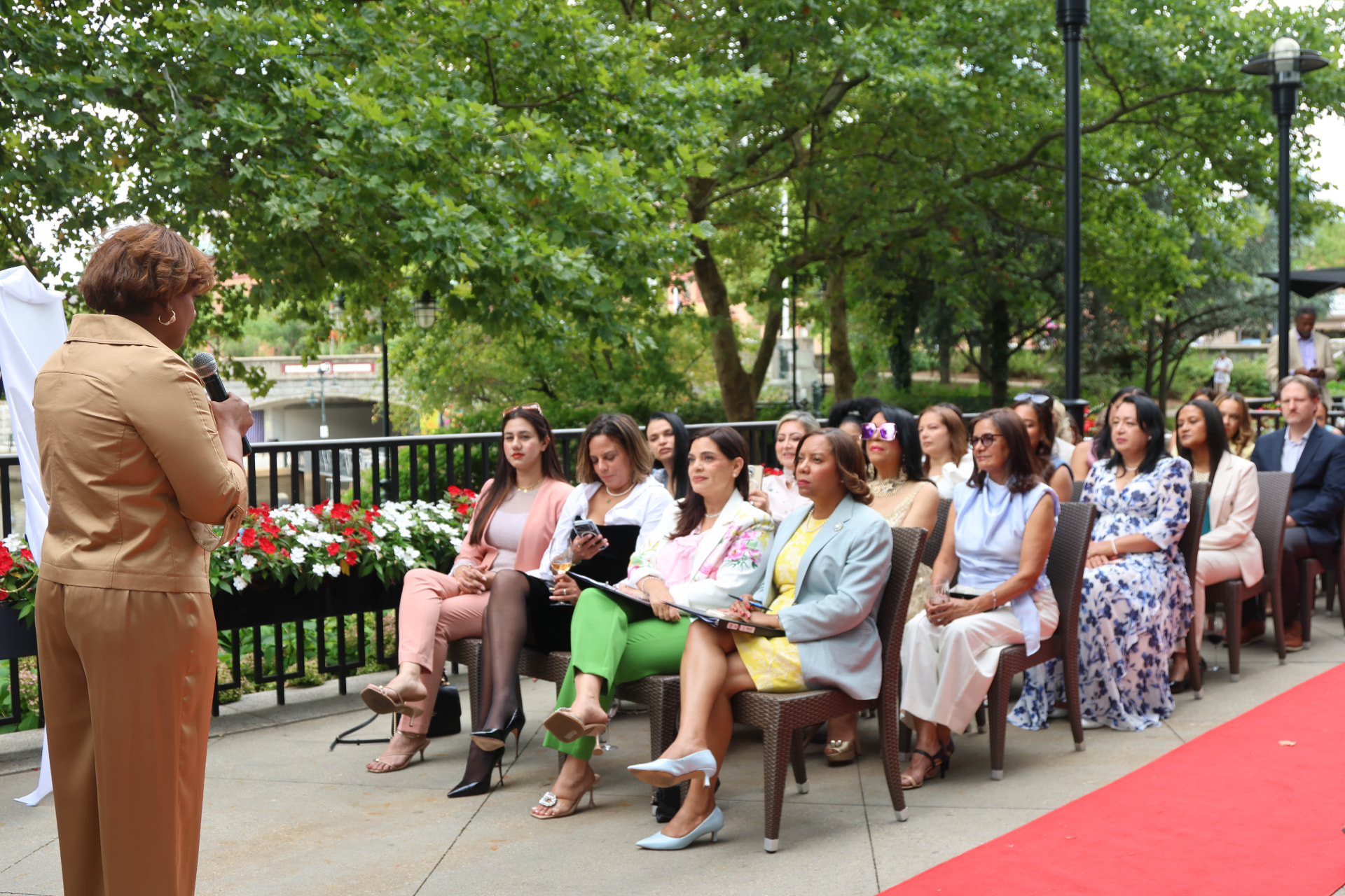 Opening remarks before the honorees at the celebration