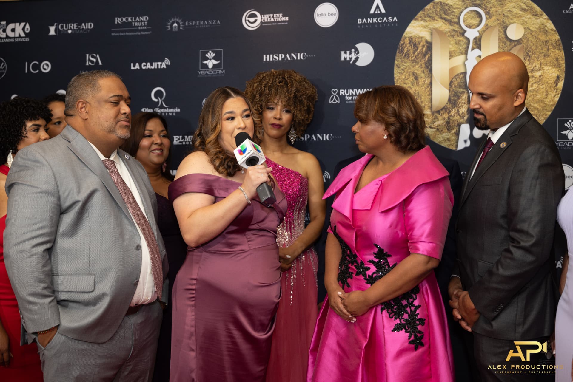 Guests together during the gala evening