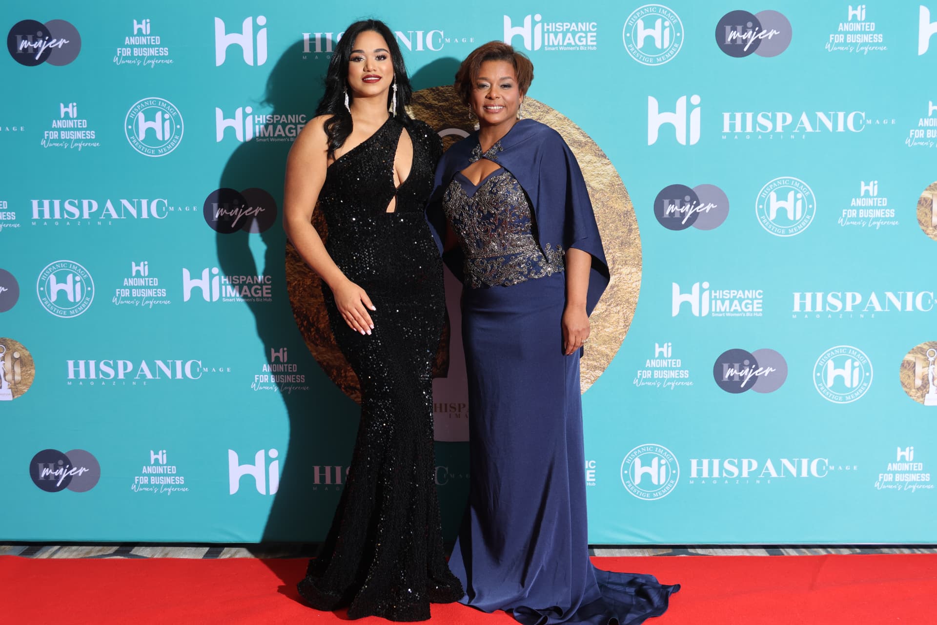 A portrait moment during the gala