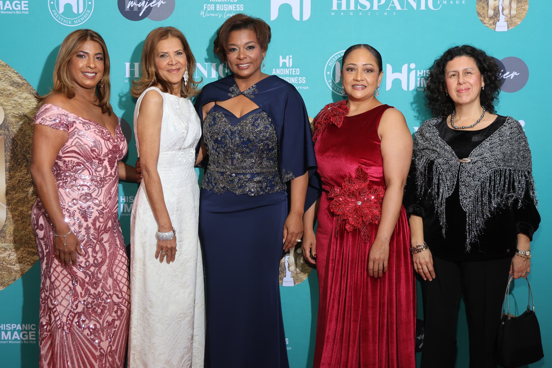Guests during the Hispanic Image Gala reception