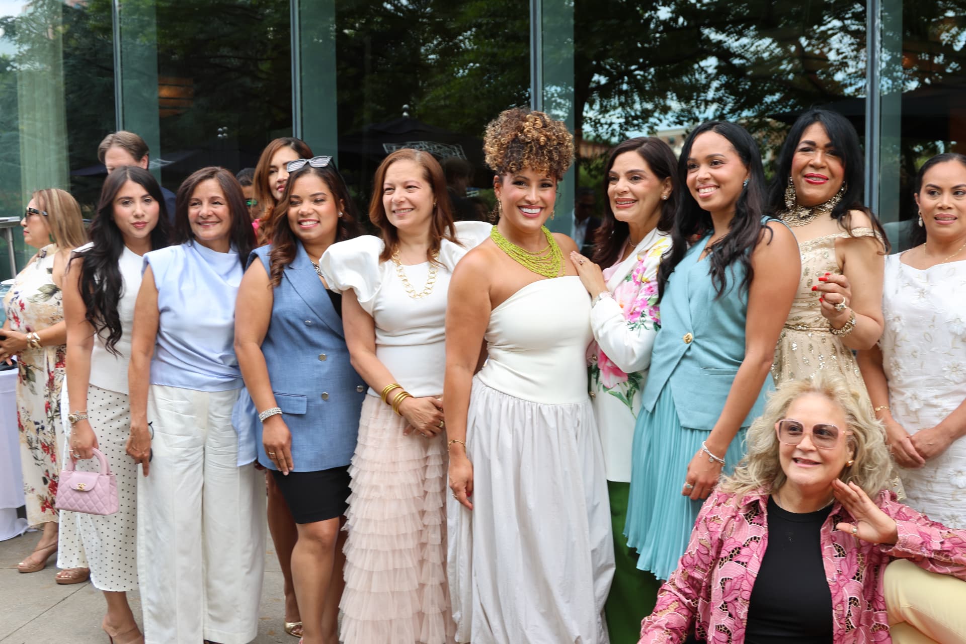 Guests together at the magazine launch