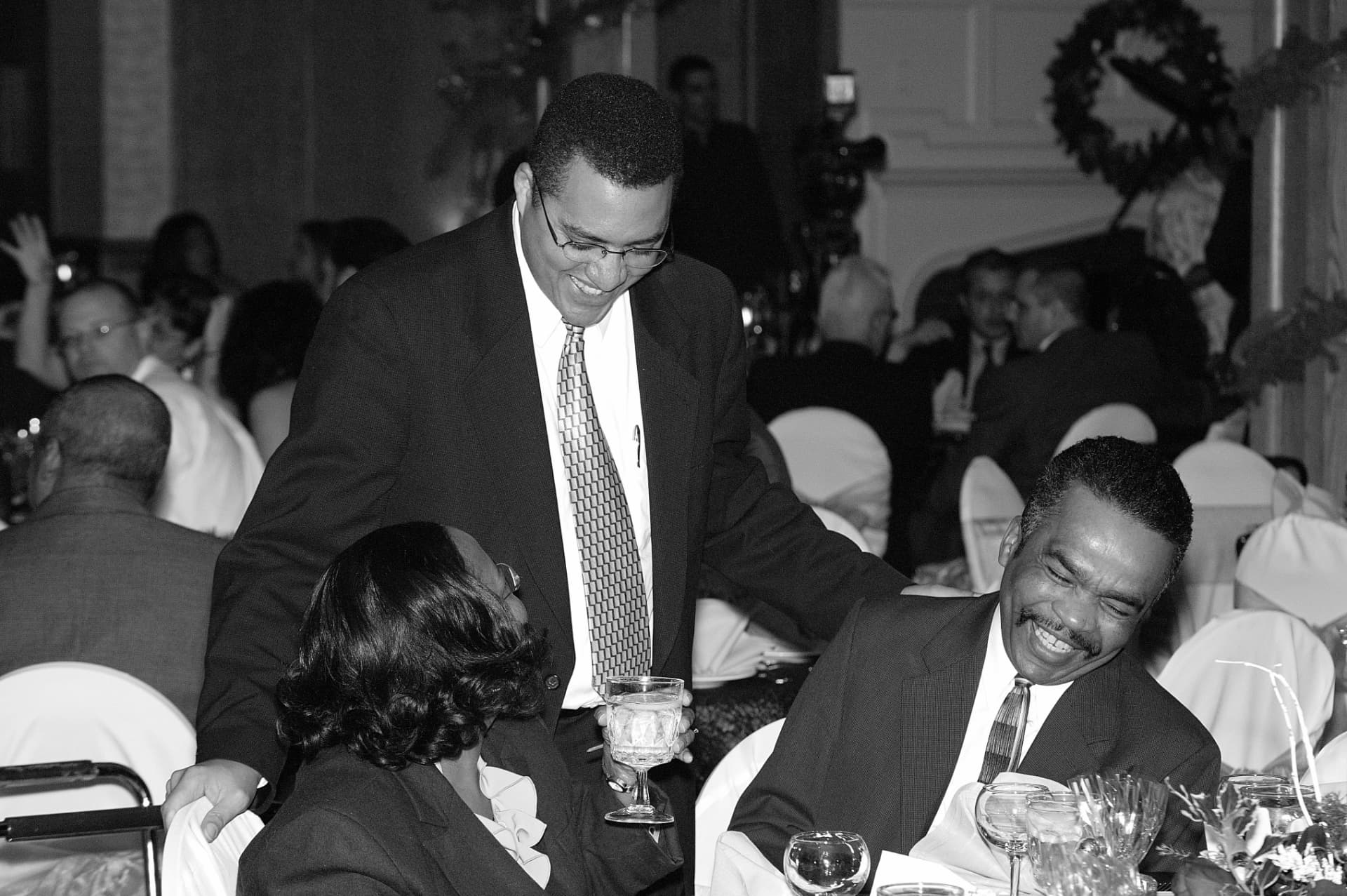 Guests photographed together in 2003