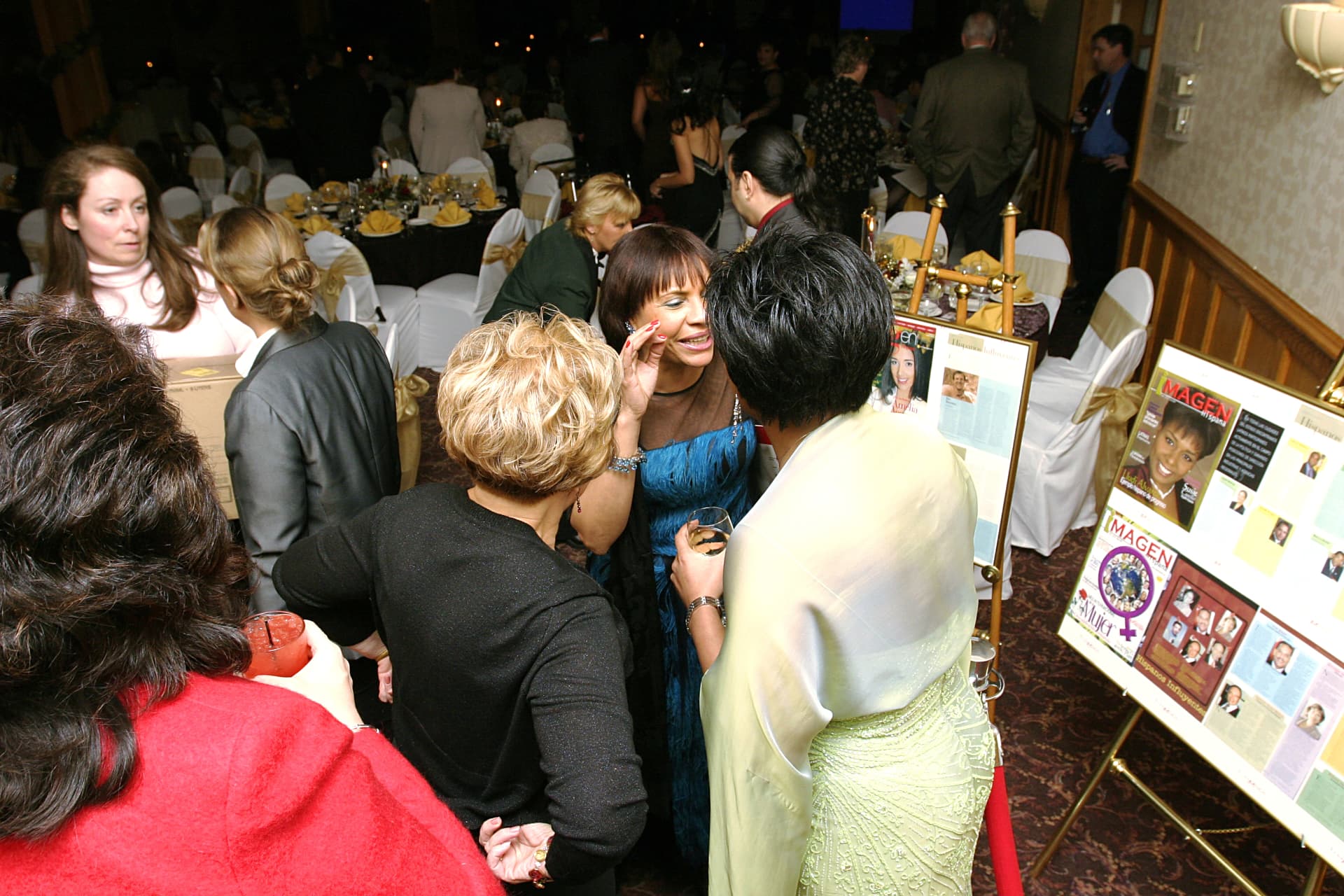 A shared moment at the Hispanic Image Gala 2003