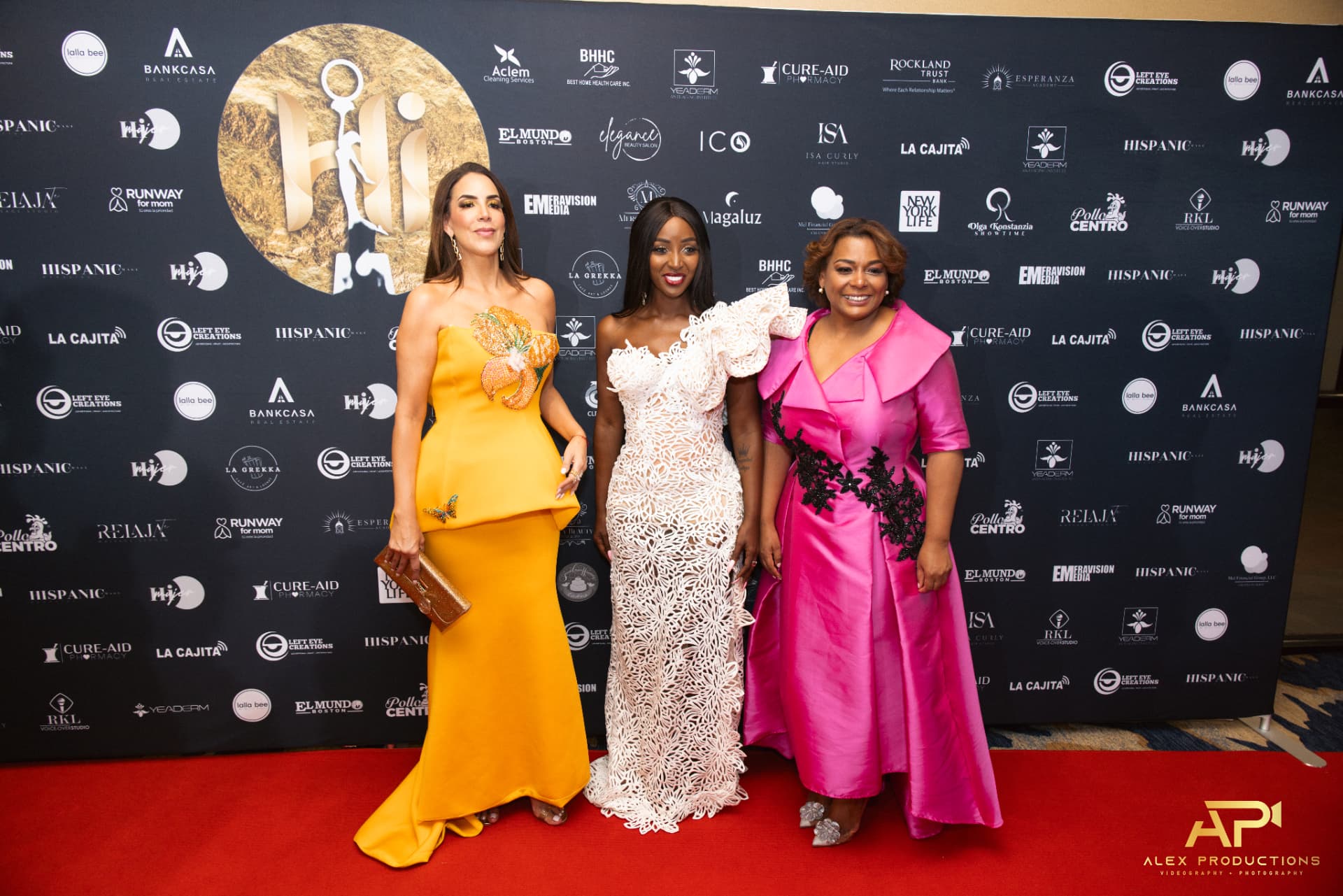 Honorees on the red carpet at the Hispanic Image Gala 2024
