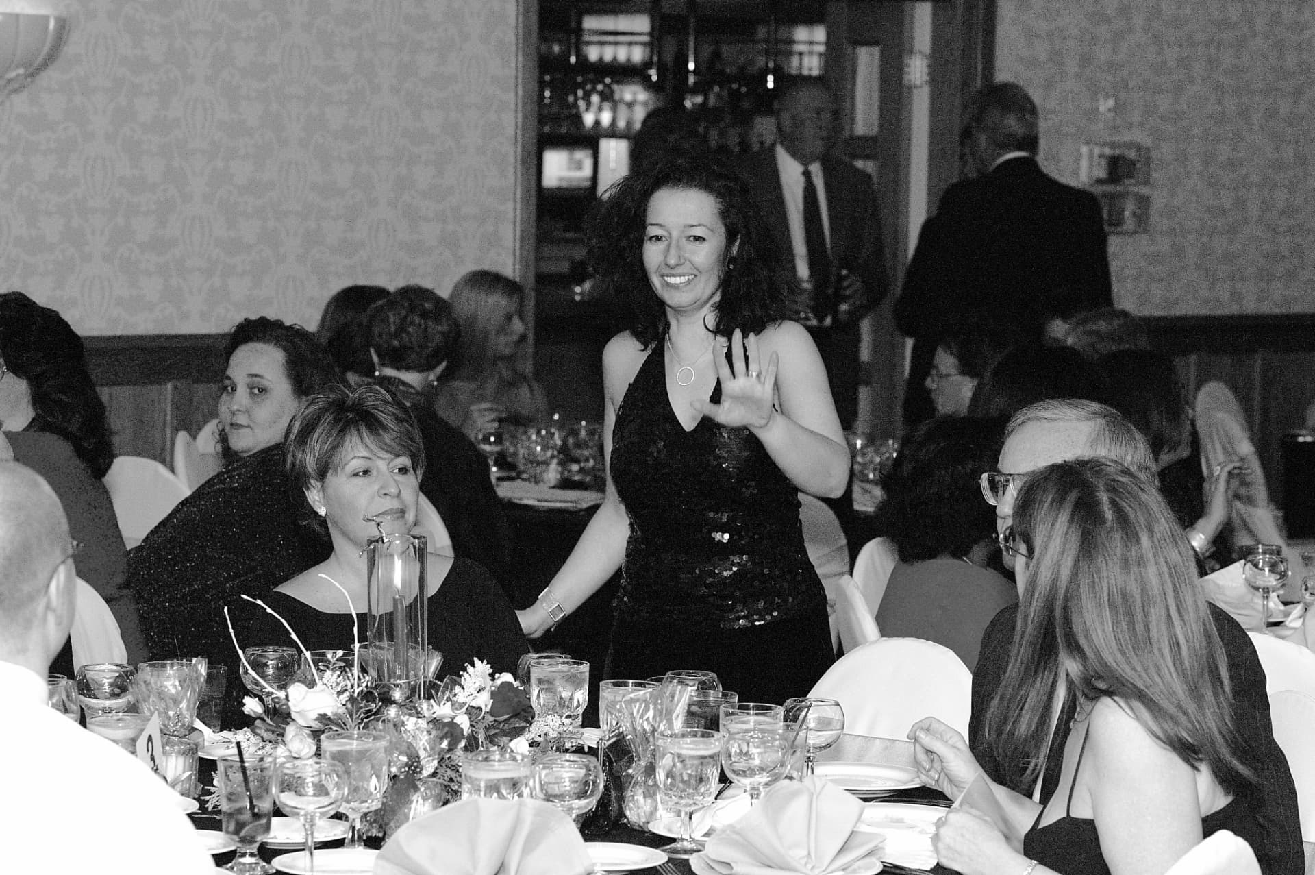 A moment from the first gala