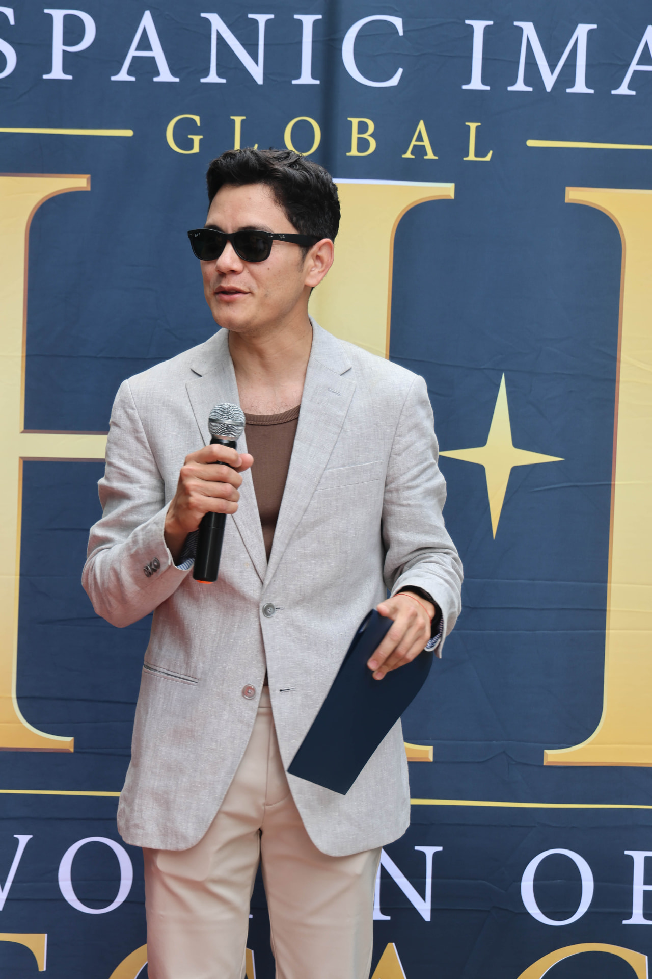 A portrait during the Rhode Island celebration