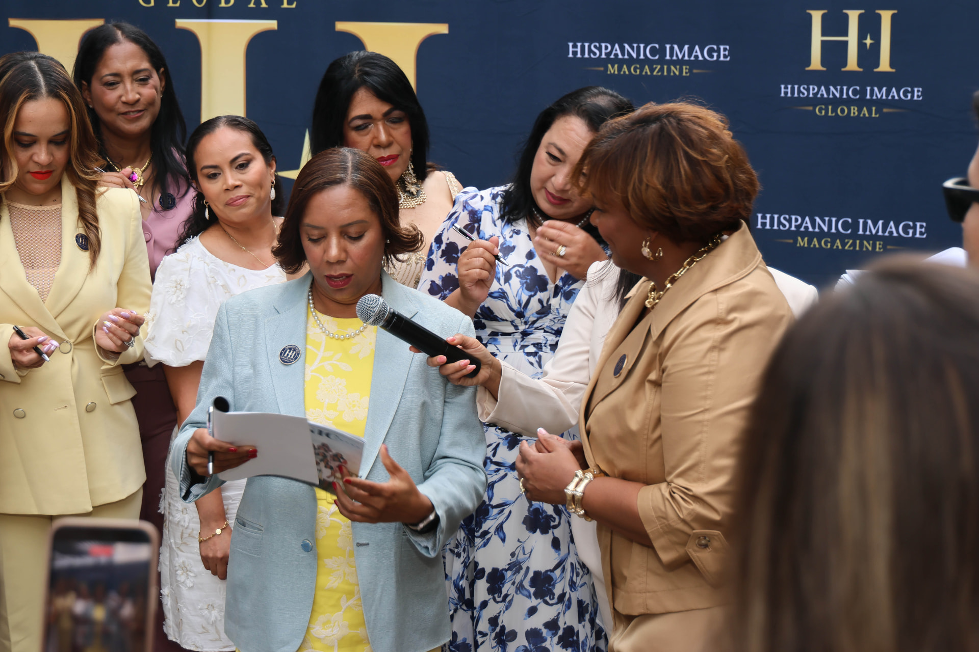 Honorees celebrating the new edition