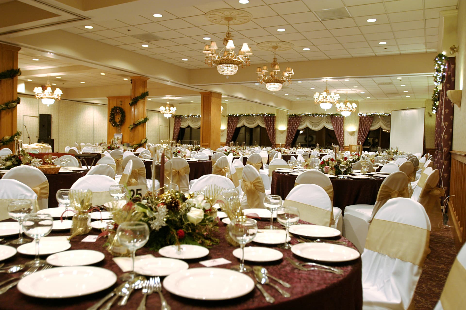 Guests gathered during the evening