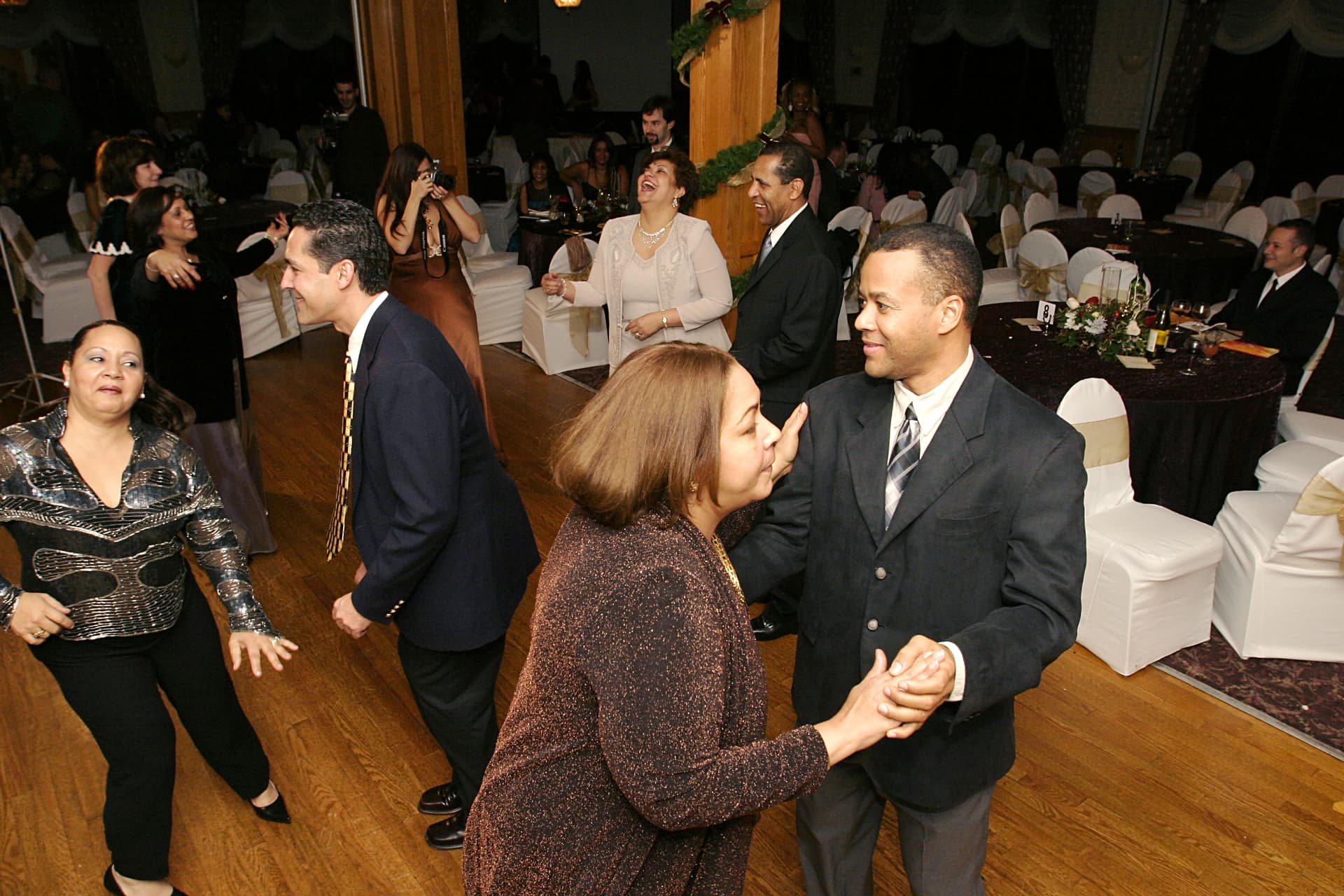 Guests together at the Hispanic Image Gala 2003