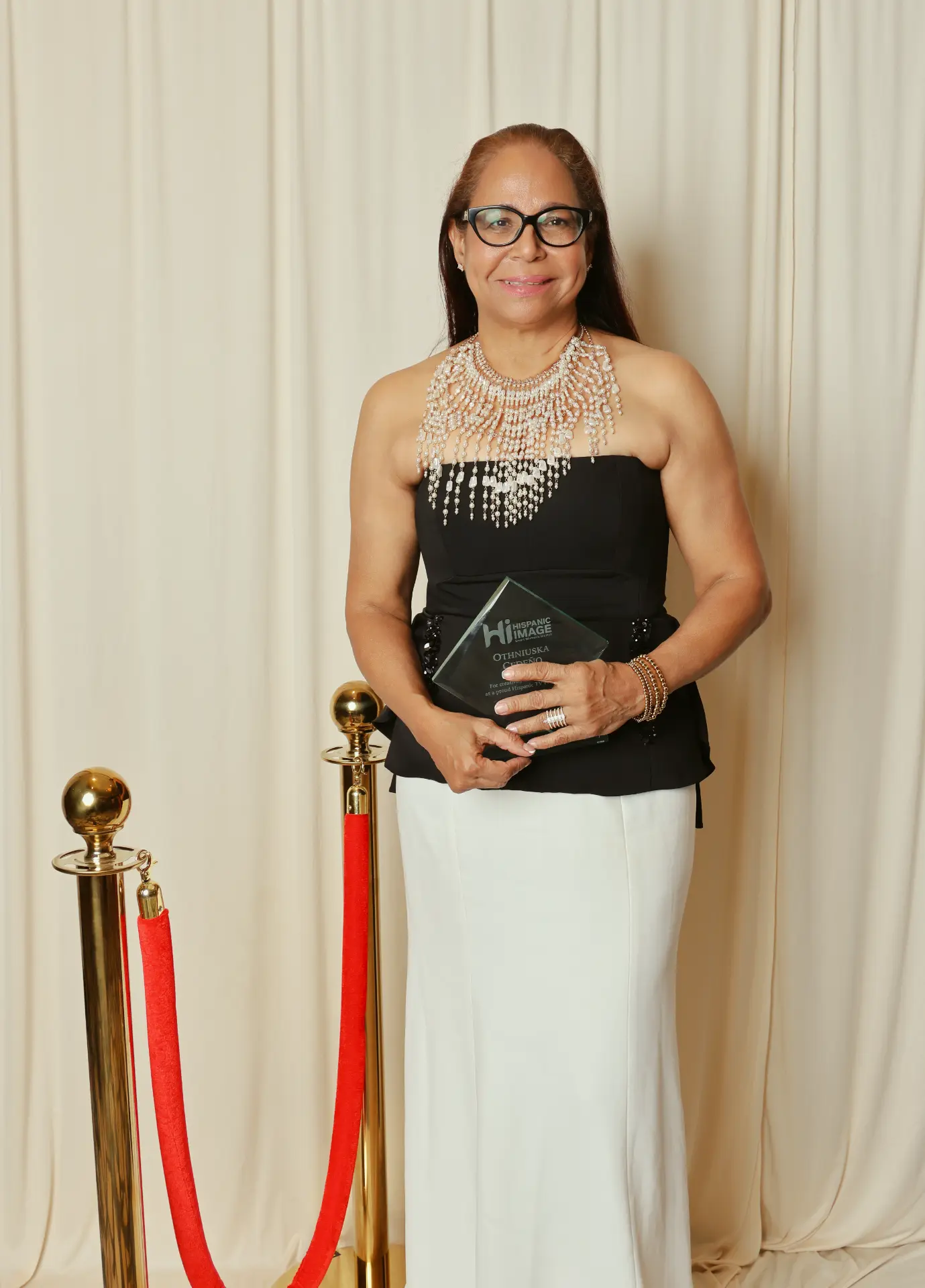 An evening moment at the gala