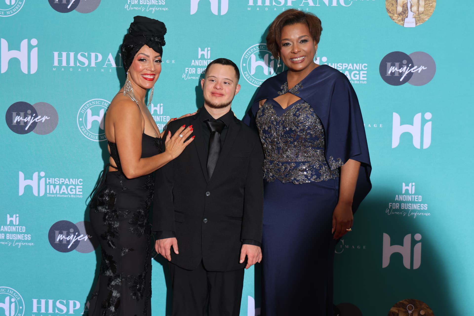 Guests together at the gala