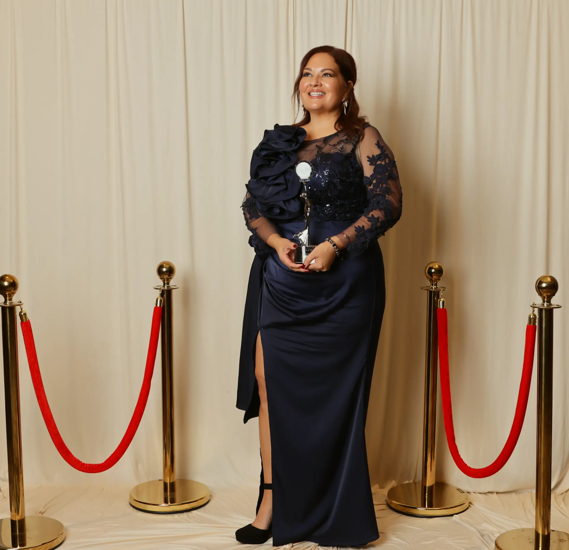 Celebrating together at the gala